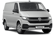 Red VW Transporter Automatic
