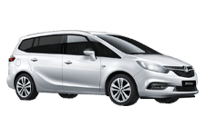 Van Hire Huntingdon - Vauxhall Zafira 5 + 2 - Minibus hire Huntingdon